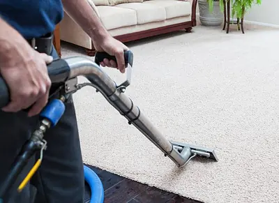 A mattress mid-way through a steam clean by Gold Standard Steam